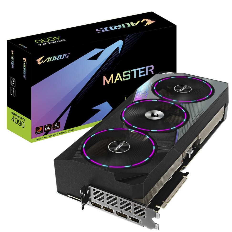 Gigabyte AORUS GeForce RTX 4090 MASTER 24G NVIDIA 24 Go GDDR6X (GV-N4090AORUS M-24GD) — image 9
