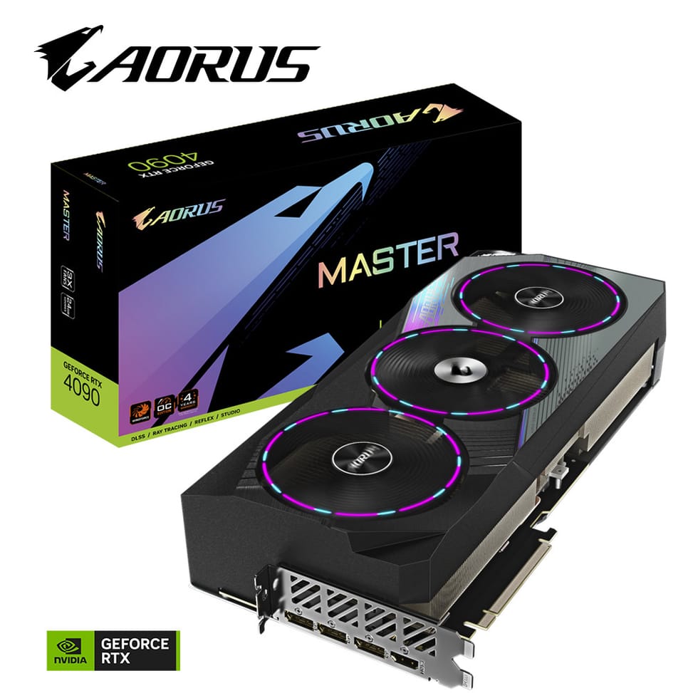 Gigabyte AORUS GeForce RTX 4090 MASTER 24G NVIDIA 24 Go GDDR6X (GV-N4090AORUS M-24GD) — image 10