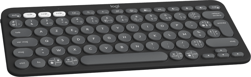 Logitech Pebble Keys 2 K380s Wireless Keyboard - French (AZERTY) — image 3