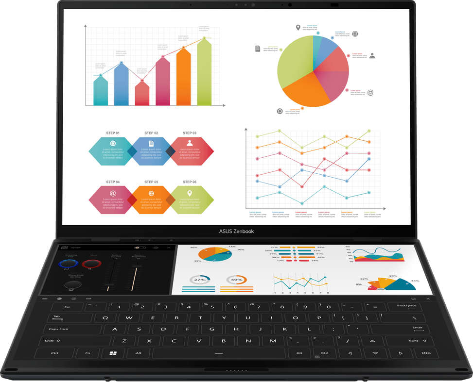 Ordinateur portable Asus Zenbook Duo UX8406MA-PZ089W — image 10