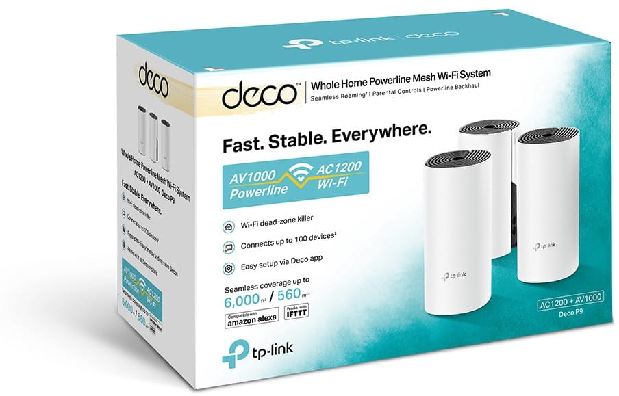 Système WiFi 6 Mesh TP-Link Deco P9 (3-pack) AC 1200 pour toute la maison (DECOP9_3-PACK) — image 5