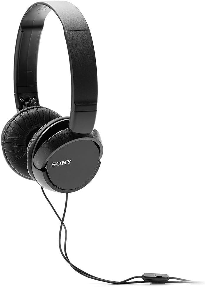 Sony MDR-ZX110AP Foldable Headphones with Microphone - 3.5 mm Jack (MDRZX110APBZE) — image 3