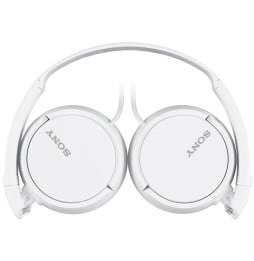Casque Sony MDR-ZX110AP ‎Pliable avec Microphone - Jack 3,5 mm (MDRZX110APWZE)