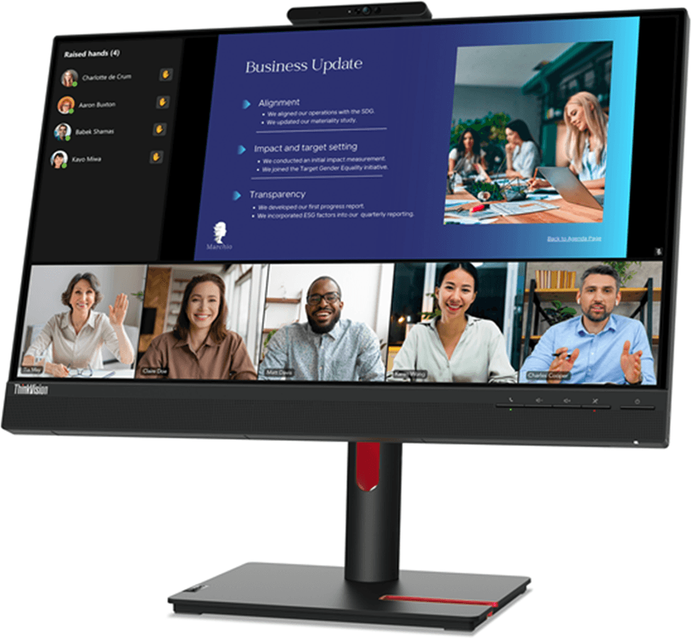 Écran Plat 24" Lenovo ThinkVision T24v-30 (63D8MAT3EU) — image 3