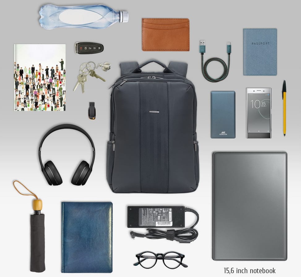 Rivacase Narita 8165 Black Backpack for 15.6" laptops (8165 Black) — image 12