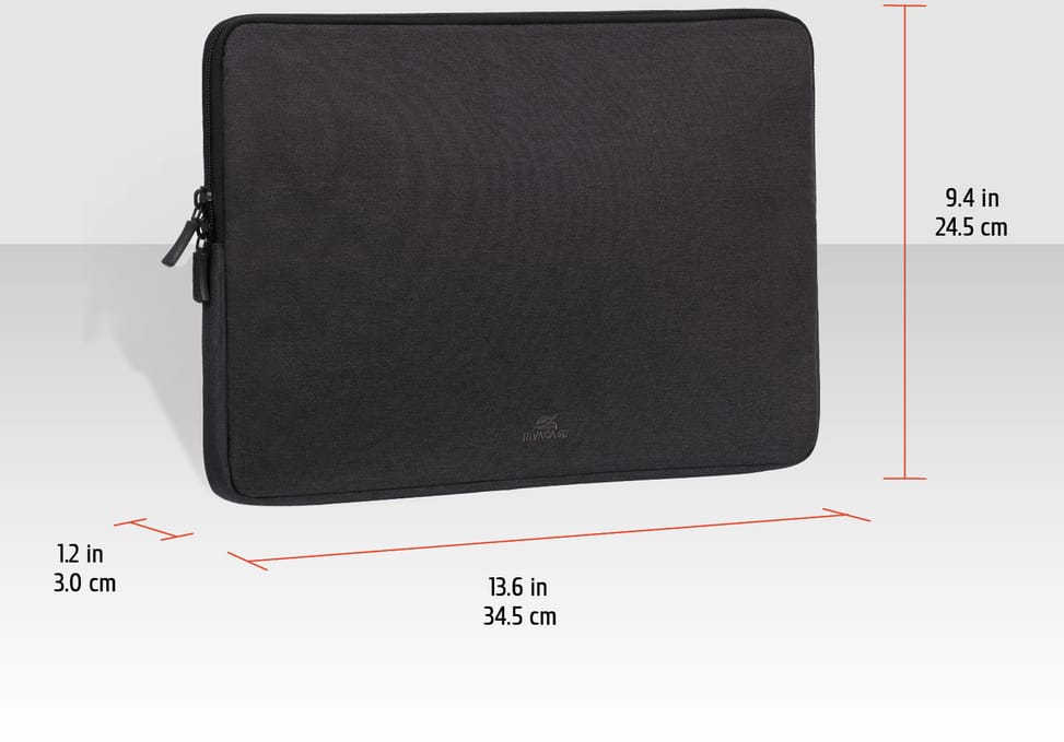 Housse Rivacase Suzuka 7703 Noir pour ordinateurs portables 13.3" (7703 Black) — image 13