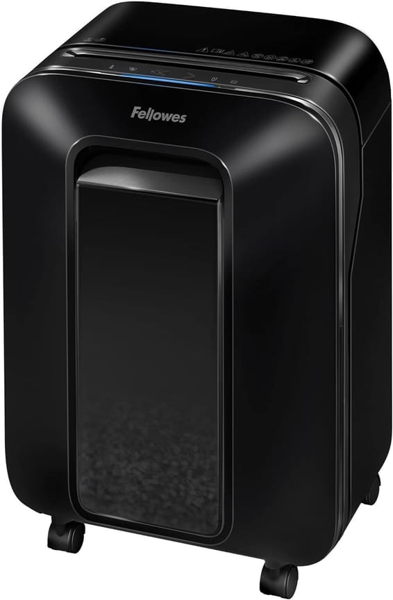 Destructeur Fellowes Powershred® LX200 — Sécurité P-4 · 22 L · 12 feuilles/passage