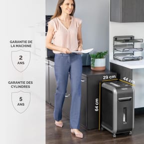 Destructeur Fellowes Powershred® 99Ci — Sécurité P-4 · 34 L · 18 feuilles/passage — image 8