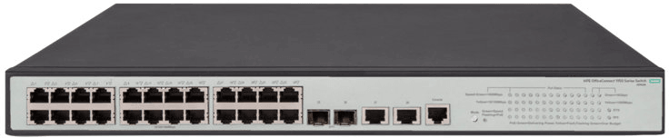 جهاز Switch HPE OfficeConnect 1950 24 منفذ 2SFP PoE (JG962A) — صورة 1