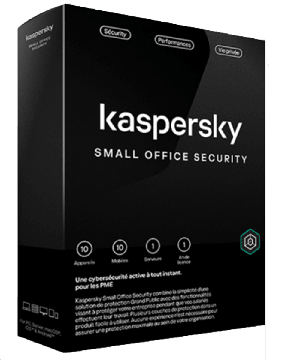 Kaspersky Small Office Security | 10 Devices / 1 Server (KL45418BKFS-23MAG) — image 1