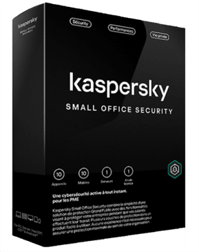 Kaspersky Small Office Security | 10 Postes / 1 Serveur (KL45418BKFS-23MAG)