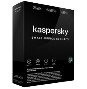 Kaspersky Small Office Security | 10 Postes / 1 Serveur (KL45418BKFS-23MAG)