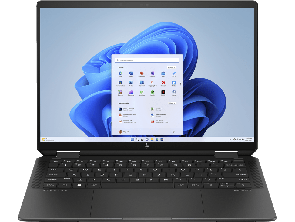 Ordinateur portable convertible HP Spectre x360 2-en-1 14-eu0009nk (A76C1EA) — image 2