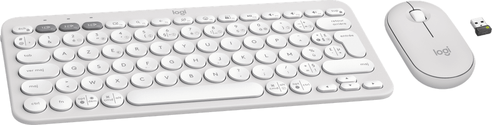 Ensemble clavier et souris sans fil Logitech Pebble 2 Combo — image 8