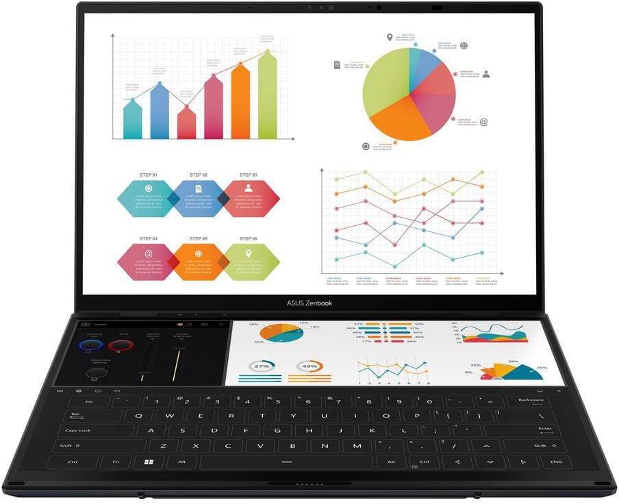 Ordinateur portable Asus Zenbook Duo UX8406MA-PZ277W — image 5
