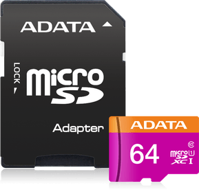 Carte Mémoire ADATA Micro SDHC Class 10 avec Adaptateur — image 2