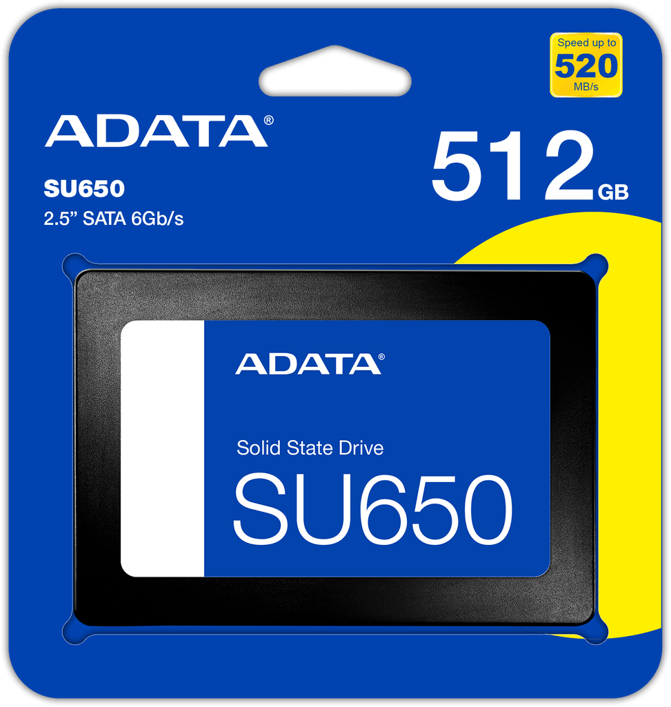 قرص SSD داخلي ADATA SU650 SATA 2.5" 512 GB (ASU650SS-512GT-R) — صورة 1