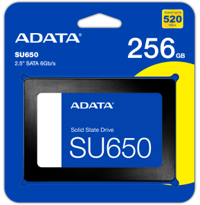 Disque Dur interne SSD ADATA Ultimate SU650 2.5" 256 Go (ASU650SS-256GT-R)