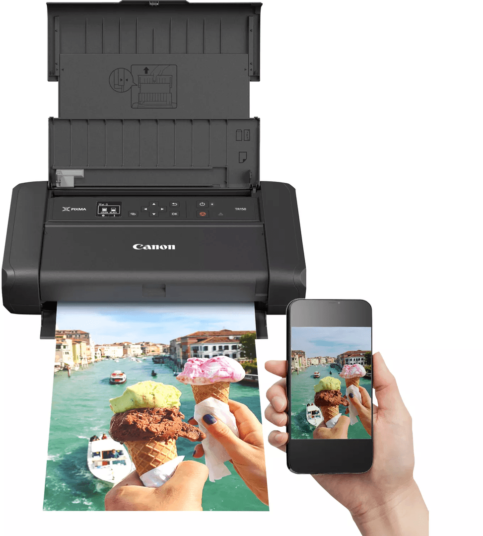 Imprimante Jet d'encre Portable Canon Pixma TR150 avec Batterie (4167C026AC) — image 8
