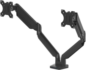 Bras porte-écrans double Horizontal Fellowes Platinum Series - Noir (8042501)
