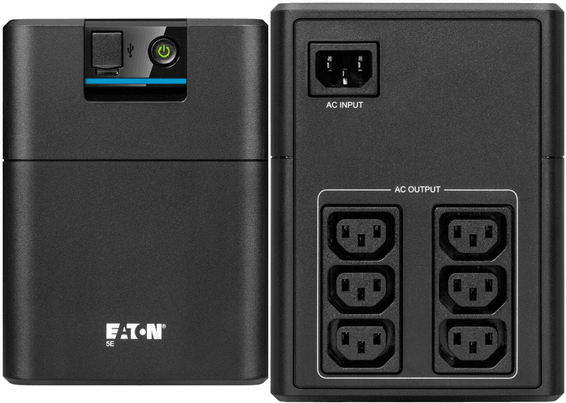 Onduleur Line-interactive Eaton 5E Gen2 5E1200UI USB - 660 W / 1200 VA - 6 prises C13