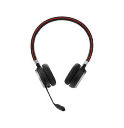 Micro-casque Bluetooth Jabra Jabra Evolve 65 SE avec Socle de chargement Noir (6599-833-399)