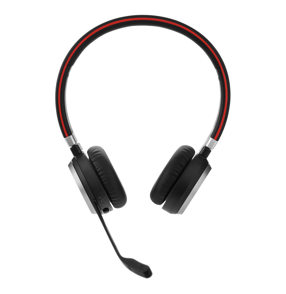 Micro-casque Bluetooth Jabra Jabra Evolve 65 SE avec Socle de chargement Noir (6599-833-399)