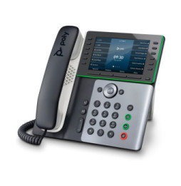 Téléphone IP POLY Edge E550 compatible PoE (82M91AA)