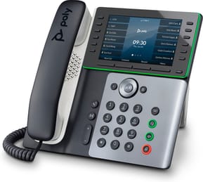 Téléphone IP POLY Edge E550 compatible PoE (82M91AA)