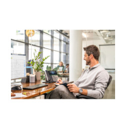 Téléphone IP POLY Edge E550 compatible PoE (82M91AA)