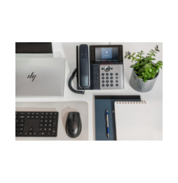 Téléphone IP POLY Edge E550 compatible PoE (82M91AA)