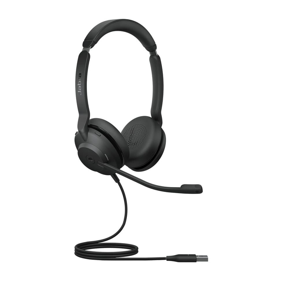 Micro-casque Jabra Evolve2 30 SE MS Stereo USB Type-A Noir (23189-999-979) — image 1