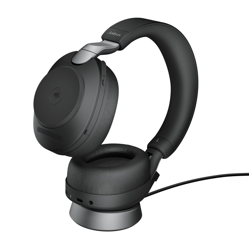 Jabra Evolve2 85 MS Stereo Bluetooth Headset - USB/Bluetooth Black (28599-999-989) — image 1