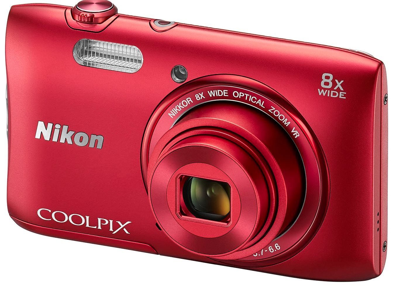 Appareil Photo Numérique Nikon COOLPIX S3600 Rose - 20MP, Zoom 8x - Occasion En Excellent état (quelques Rayures)