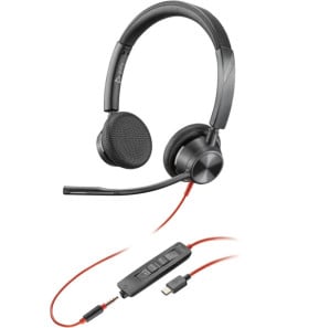 Micro-casque POLY Blackwire 3325 stéréo USB-C +...