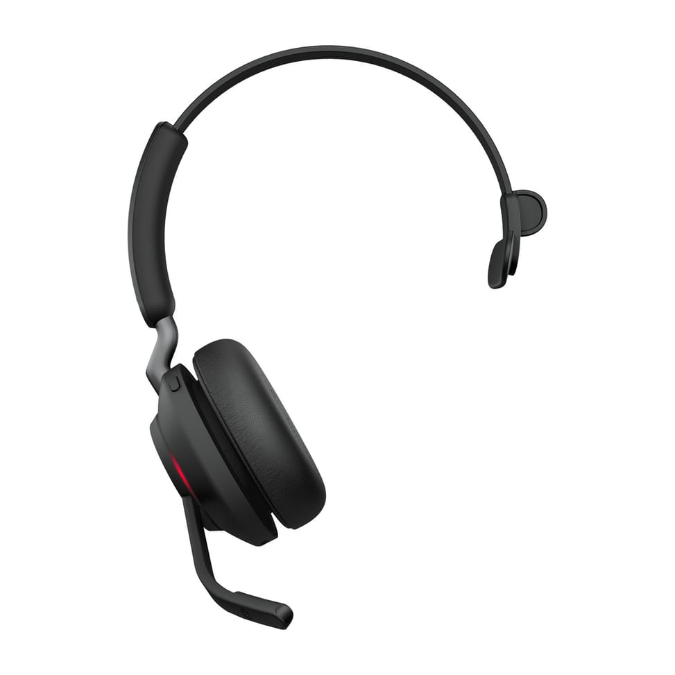 سماعة رأس بميكروفون لاسلكية Jabra Evolve2 65 MS Mono (26599-899-899) — صورة 1