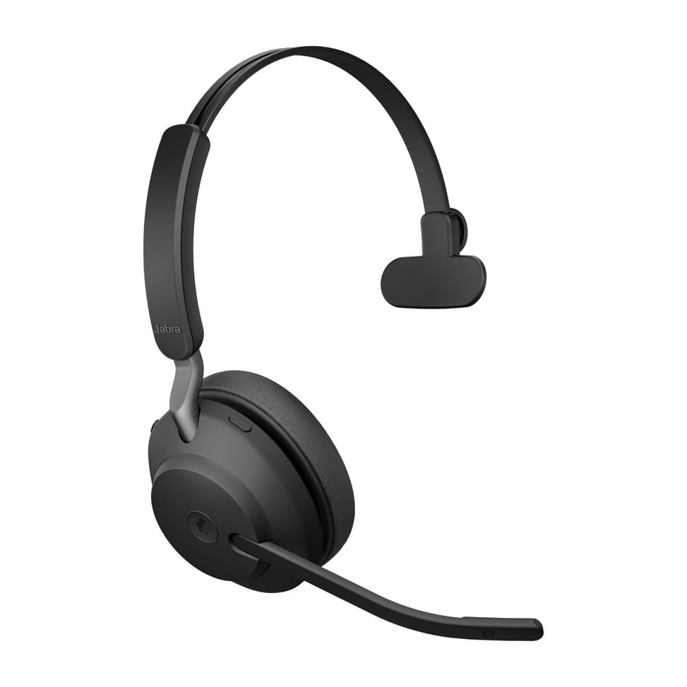 سماعة رأس بميكروفون لاسلكية Jabra Evolve2 65 MS Mono (26599-899-899) — صورة 3