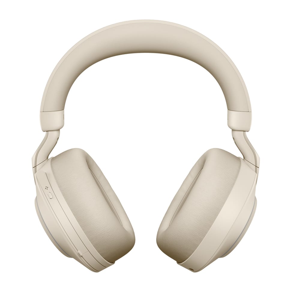 Micro-casque sans fil Jabra Evolve2 85 MS Stereo - beige (28599-999-998) — image 1