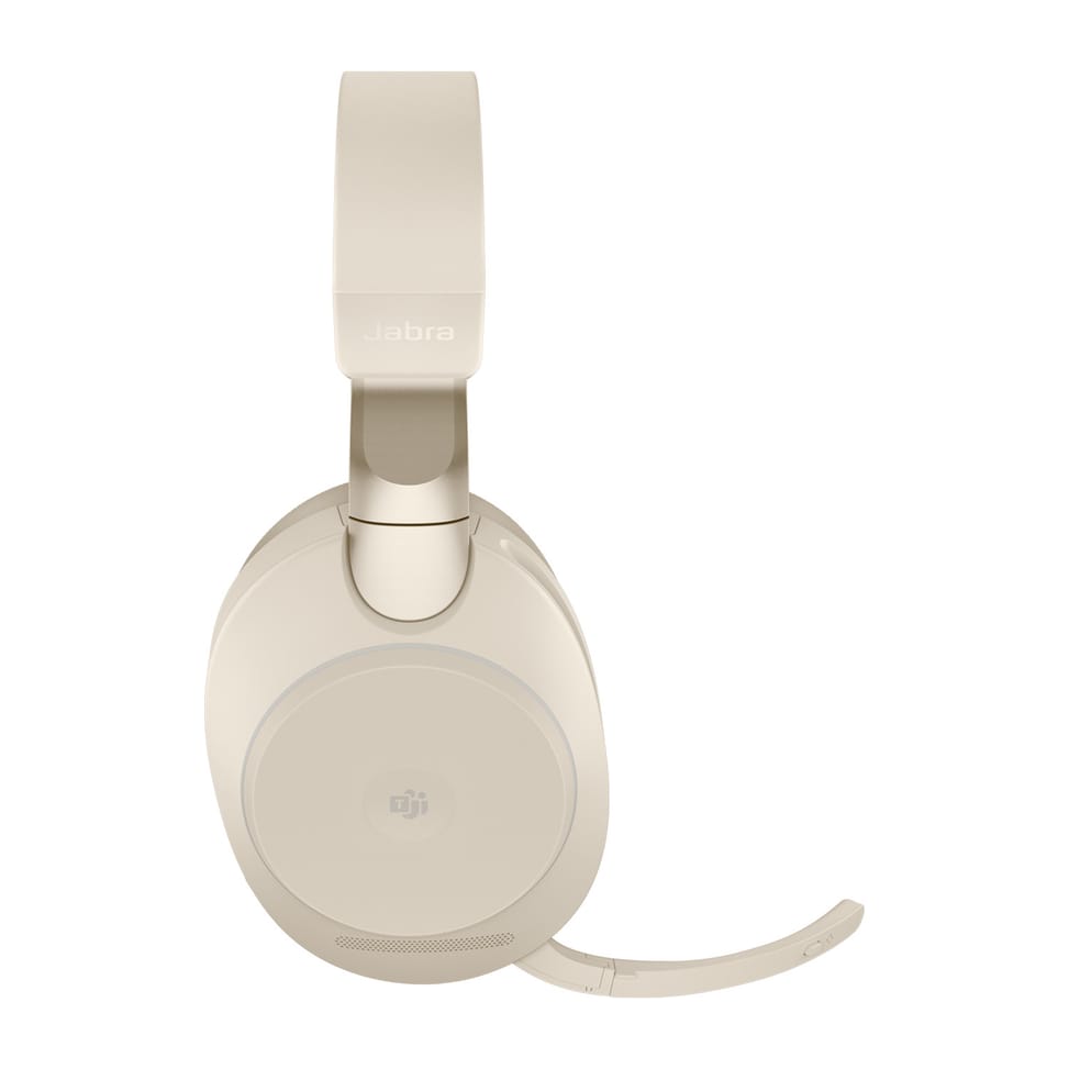 Micro-casque sans fil Jabra Evolve2 85 MS Stereo - beige (28599-999-998) — image 3