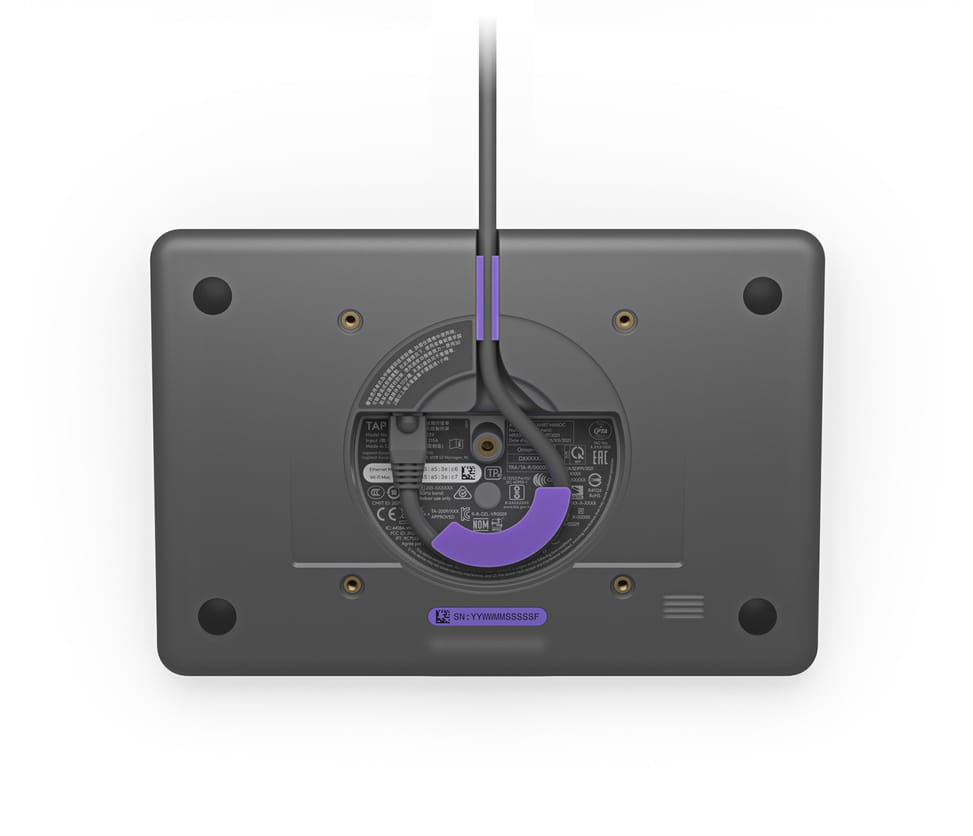وحدة تحكم باللمس Logitech Tap IP لقاعات الاجتماعات (952-000085) — صورة 6