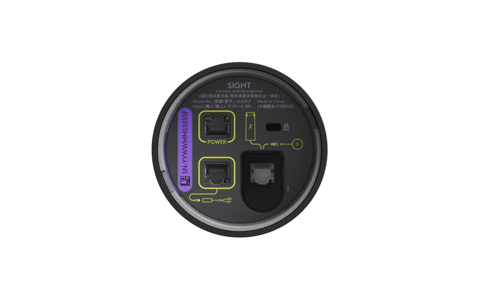 كاميرا لطاولة الاجتماعات Logitech Sight (960-001510) — صورة 7