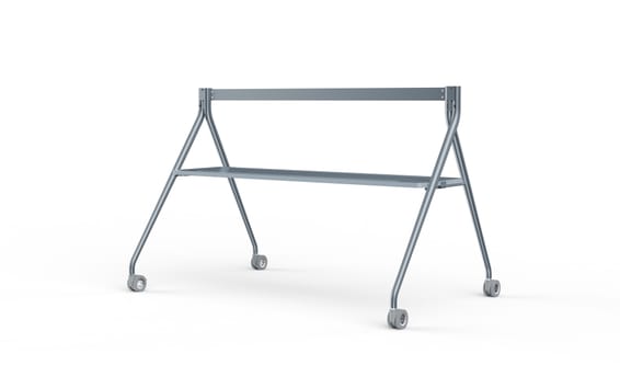 Support de sol avec plateau Yealink pour MeetingBoard 86 Blanc (3311044)