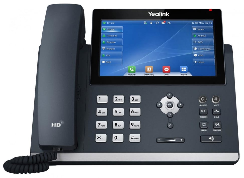 Téléphone IP Yealink SIP-T48U (1301204) — image 1