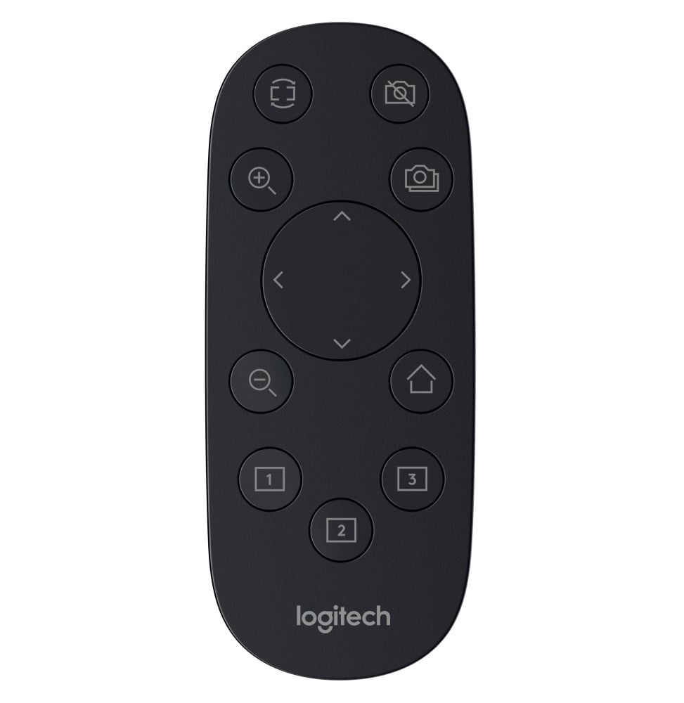Logitech PTZ Pro 2 télécommande RF sans fil Webcam Appuyez sur les boutons (993-001465)