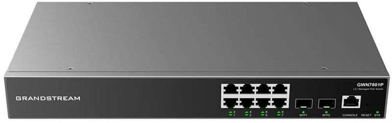 Grandstream GWN7801P 8-Port Gigabit Managed Switch — image 2