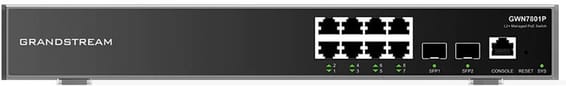Switch Administrable Grandstream GWN7801P 8 Ports Gigabit