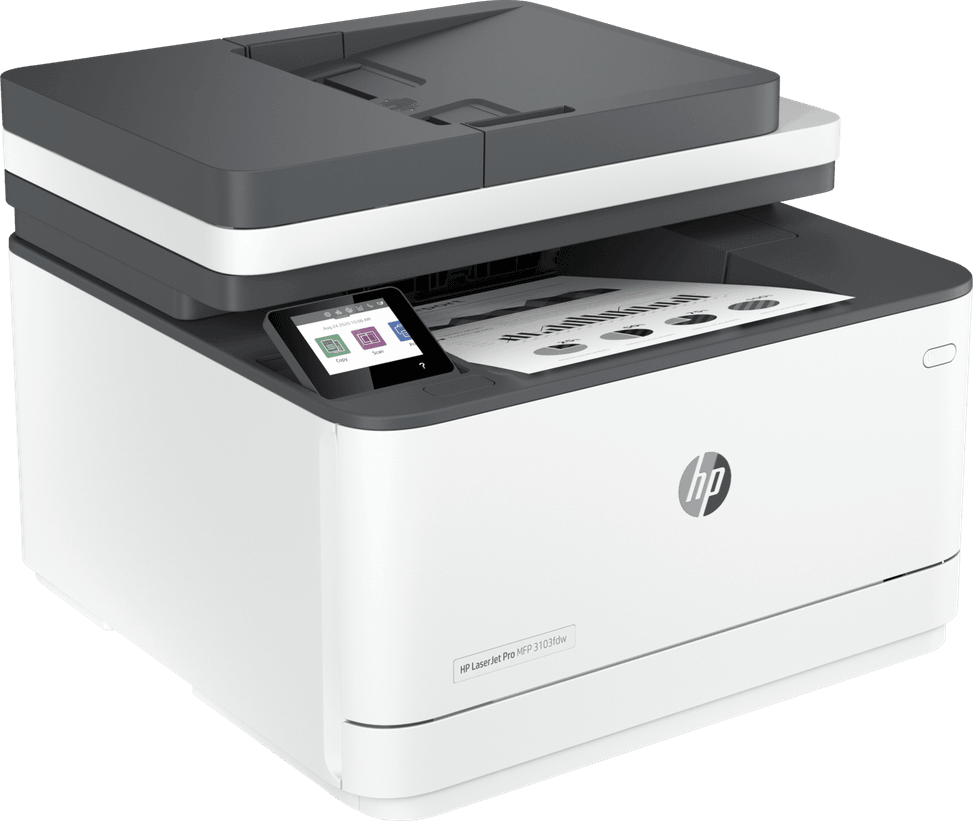 طابعة ليزر أحادية اللون متعددة الوظائف HP LaserJet Pro 3103fdw (3G632A) — صورة 2