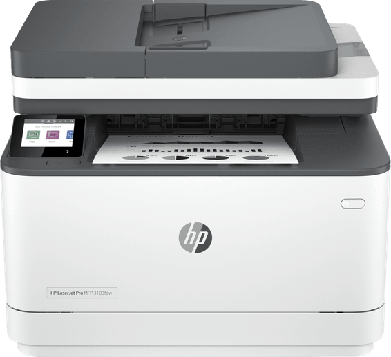 Imprimante Multifonction Laser Monochrome HP LaserJet Pro 3103fdw (3G632A)