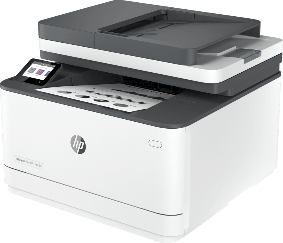 طابعة ليزر أحادية اللون متعددة الوظائف HP LaserJet Pro 3103fdw (3G632A) — صورة 3