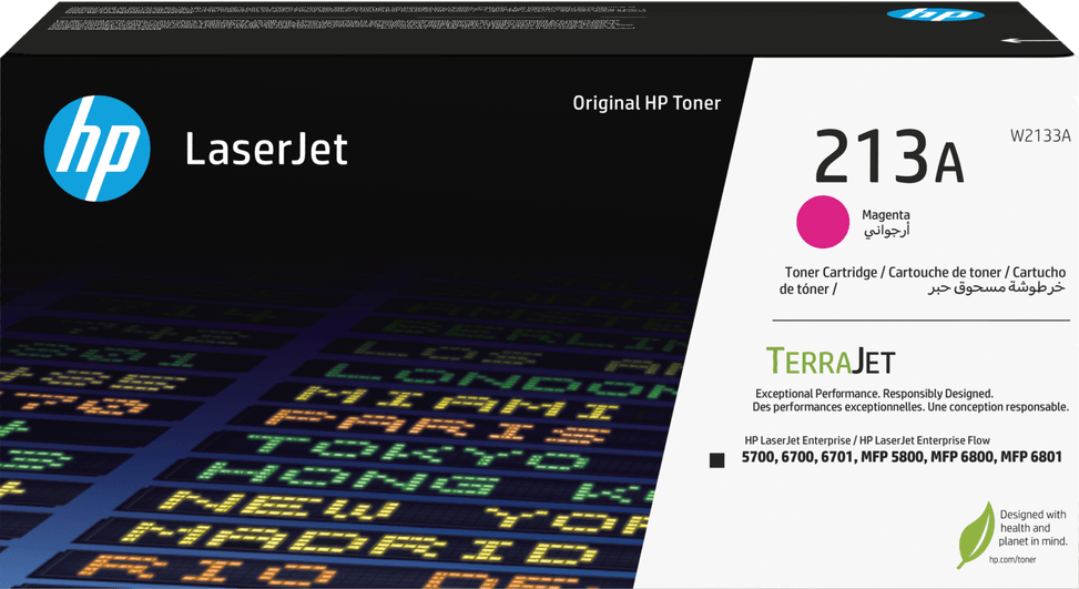 HP 213A Magenta (W2133A) - Original HP LaserJet Toner — image 1